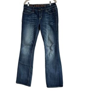 Rock Revival Women's Boot Cut Jeans - Dark Blue